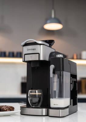 Omnex Ox-Pro2 Kapsül ve Öğütülmüş Kahve Espresso Makinesi 20 Bar Basınç Süt Köpürtücü Latte & Cappuccino - 3
